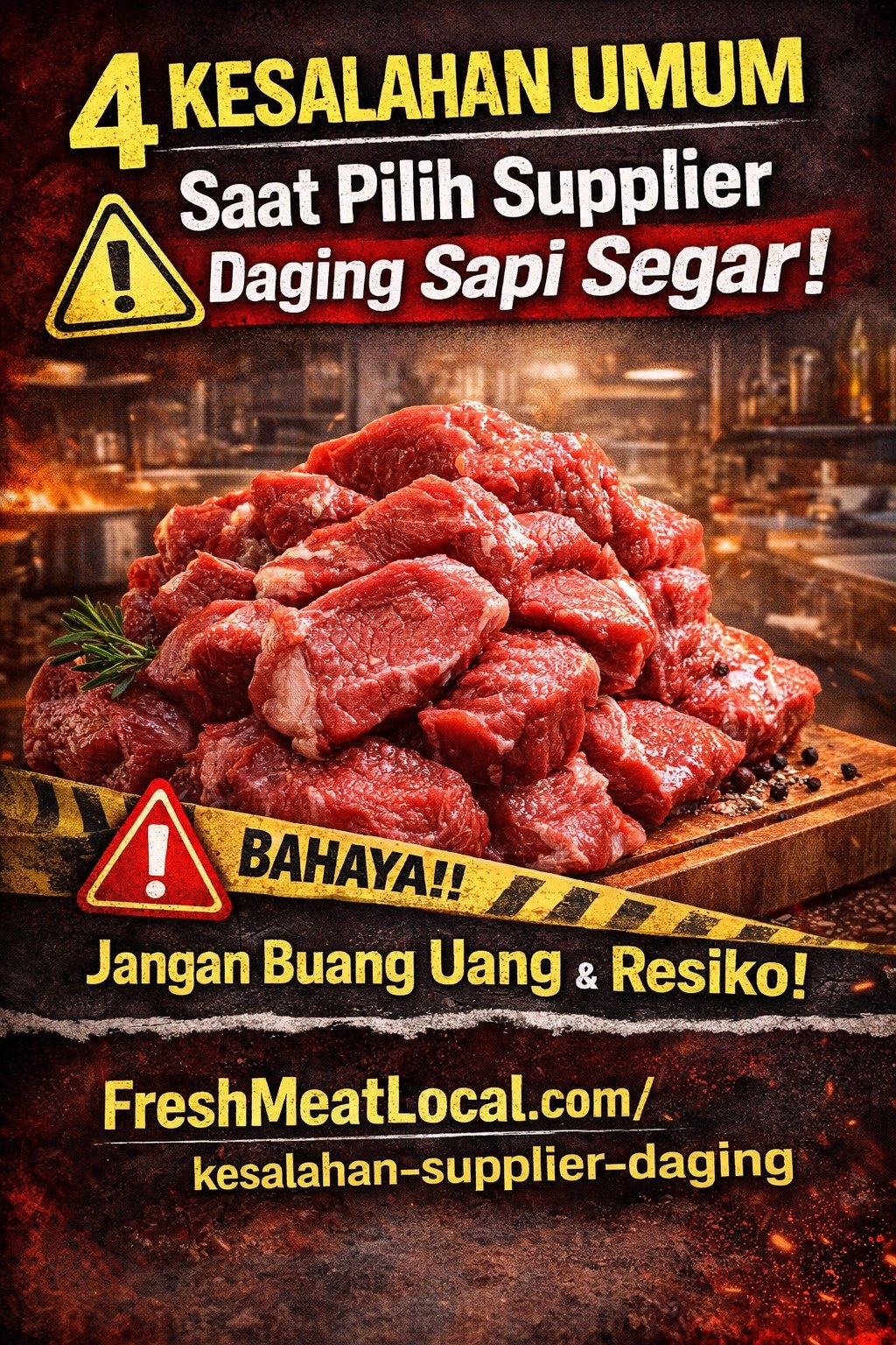 Supplier Daging Sapi Segar